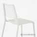 Ikea Teodores White Stacking Chair